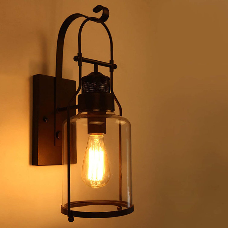 Longshore Tides Edgeley Iron Barn Light & Reviews Wayfair